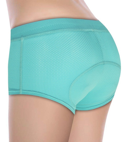 Mujer Ciclismo Ropa Interior 3d Gel Acolchado Malla Transpir