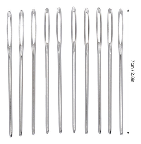 Zen Agulha De Costura Grande Para Olhos, 200 Unidades,