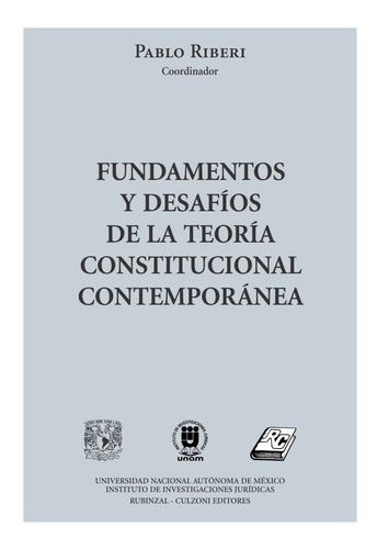 Fundamentos Y Desafíos De La Teoría Constitucional - Riberi