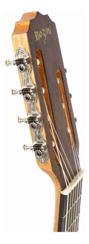 Violao Rozini Acustico Estudante 7c Fosco Imbuia Rx207acfi Cor Natural Material do diapasão Tensor Orientação da mão Destro