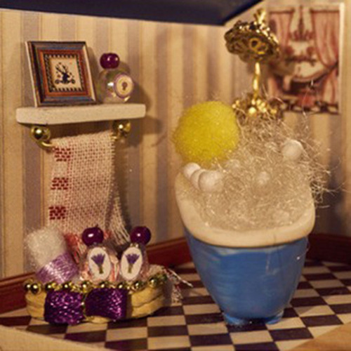 1/24 Diy Miniatura S De Con