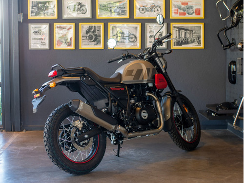 Imagen 5 de 25 de Royal Enfield Scram 411 Graphite Red Entrega Inmediata