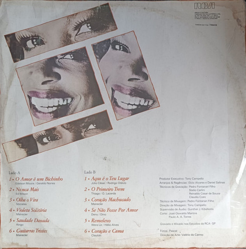 Lp Vinil - Carmem Silva - O Amor É Um Bichinho (Usado)