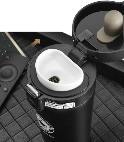 Imagen 3 de 9 de Vaso Termico Taza Cafe Termica Termo Viaje Acero Inoxidable
