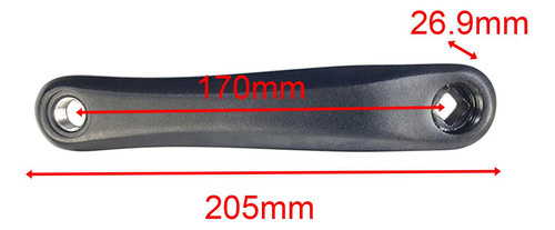 Brazo De Manivela Para Bicicleta De Ejercicio, 2 Uds., Bbs01