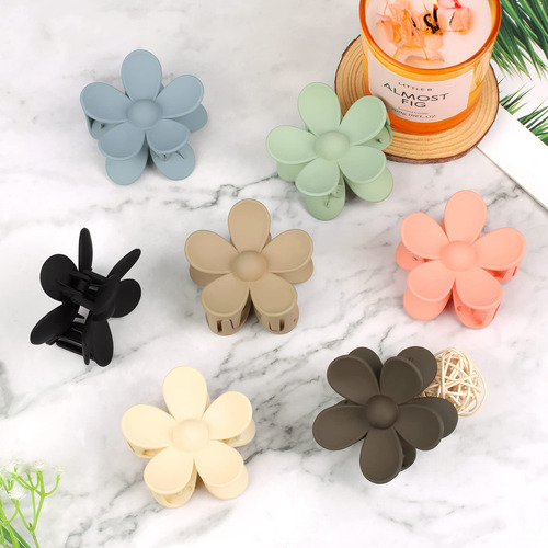 Clips De Garra Para Cabello Grueso Marca Sin Modelo 7 Colore Color