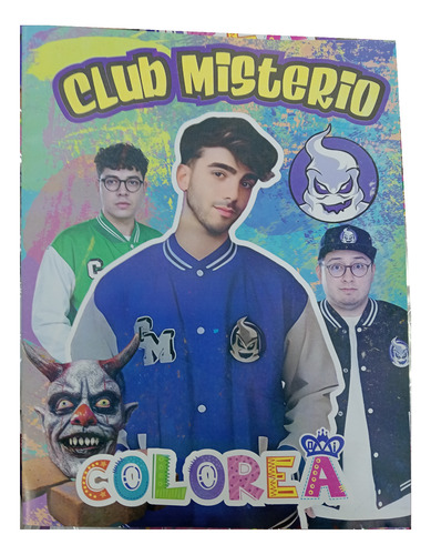 Fede Luca Ivan Club Misterio Paq 30 Libros Iluminar Colorear