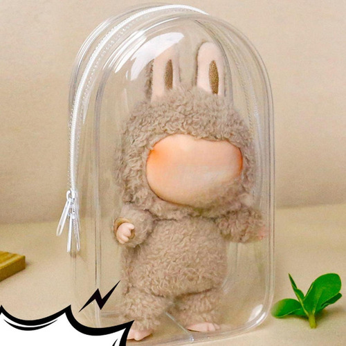 ( Bolsa De Figura Transparente Con Vitrina De Llavero Para
