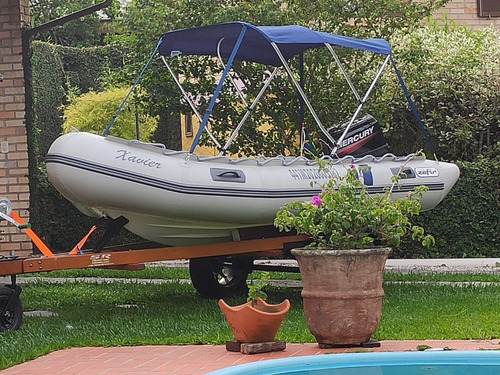 Imagem 1 de 5 de Bote Zefir F380 Mercury 30hp Conj 2020