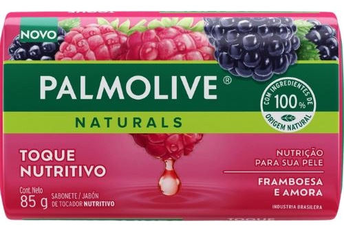 Atacado C/24 Sabonete Palmolive Toque Nutritivo 85g