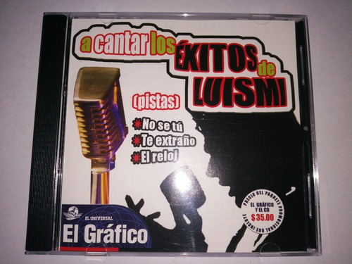 A Cantar Los Exitos De Luismi Karaoke Cd Nac Ed 2004 Mdisk