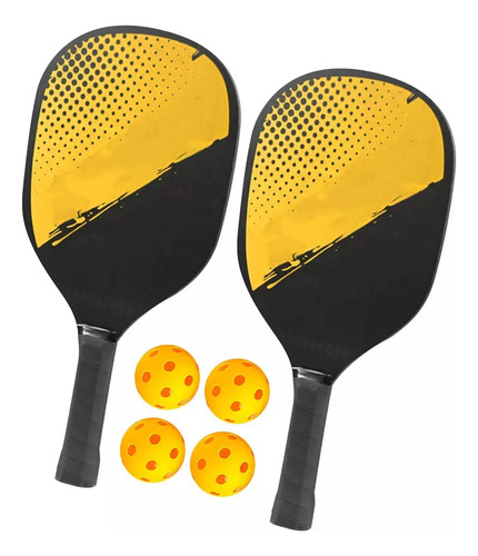 U, Set 2 Raquetas, Palas Y Pelotas Pickleball