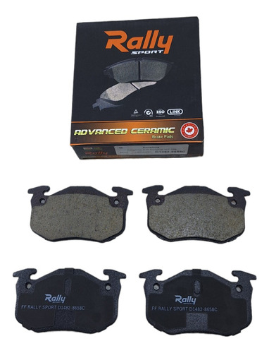 Pastillas De Freno Ceramica Tra Peugeot 206 1999 2000 8658c