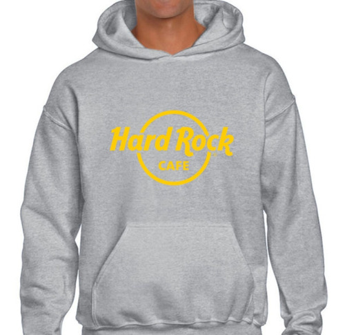 Buzo Hard Rock Cafe Con Capota Hoodies Buso Saco V74