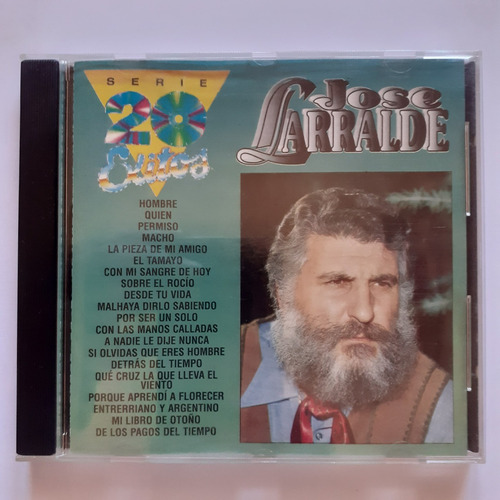 Cd Original Jose Larralde (serie 20 Exitos)