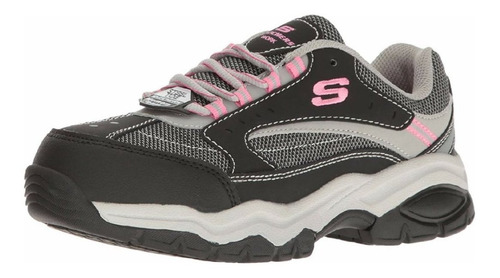 Tenis Industriales Skechers Con Casquillo P/mujer Hin