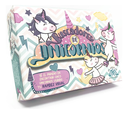 Juego De Cartas Infantil Didactico Buscadores De Unicornios