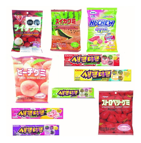 Imagen 5 de 6 de Dulces Coreanos/ Japoneses Caja Varios Premium