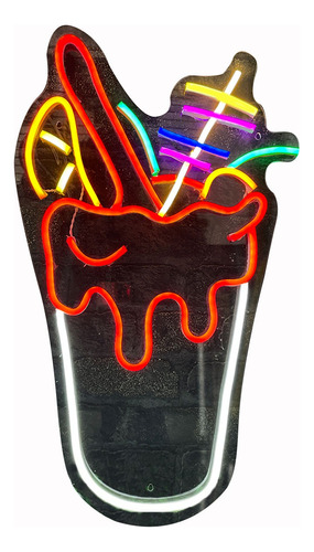 Letrero Neon Led Luminoso Cerveza Michelada Para Antro Bar