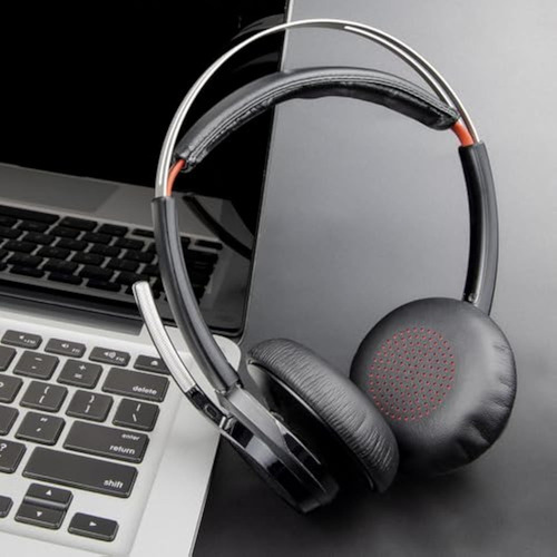 1 Par De Almohadilla De Repuesto Para Plantronics Voyager Uc