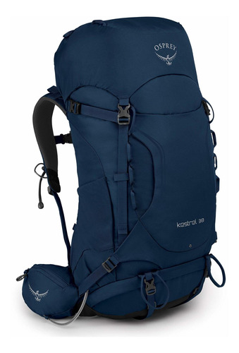 Osprey Packs Kestrel 38 - Mochila Para Hombre, Azul Lago, M/