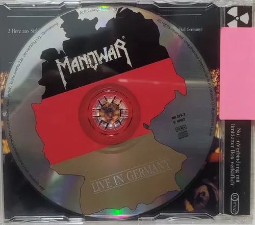 Manowar - Hell On Stage Live 99 Heavy(ex/ex-)(germ)3cd Imp+