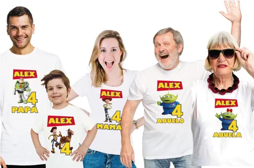Playeras de toy story para familia hotsell
