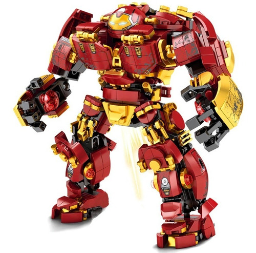Iron Man - Mark Xliv De Bloques De Construcción
