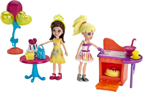 Imagen 3 de 4 de Polly Pocket! Fiesta De Cumpleaños, Mattel Bestoys