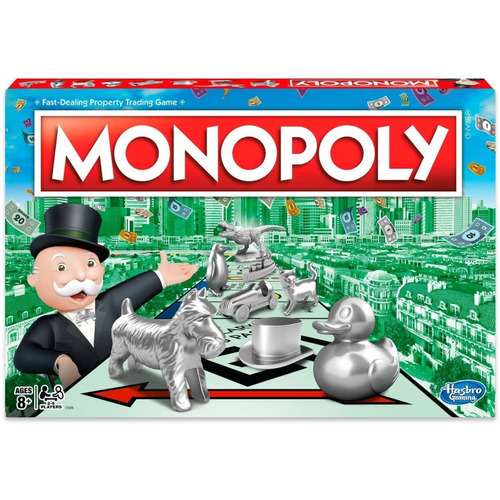 Imagen 1 de 8 de Juego Monopoly Nuevos Tokens Hasbro Niños Y Adultos Nuevo