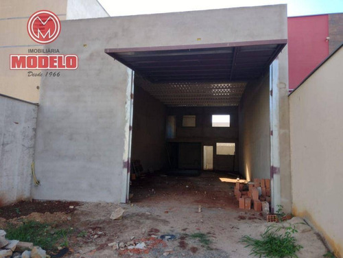 Imagem 1 de 3 de Barracão À Venda, 122 M² Por R$ 400.000 - Parque Conceição Ii - Piracicaba/sp - Ba0356