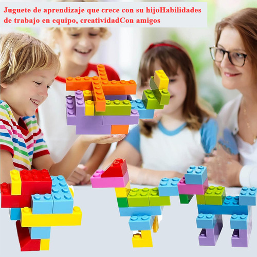 1000pz Juguete De Bloques, Juguetes Didacticos Para Niños