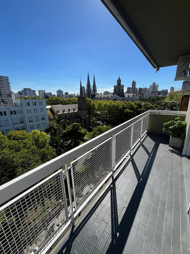 2 Ambientes En Las Cañitas Con Balcón Y Cochera, Piso 10 Increíble Vista.