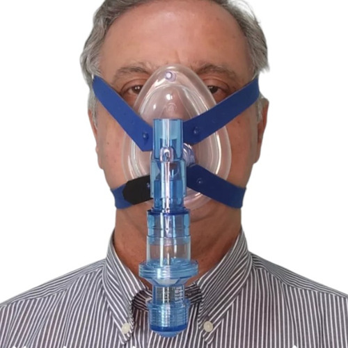 Kit Epap Fisioterapia Respiratória Adulto Silicone  Neoprene