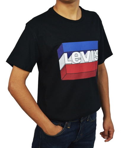Levi's Levis Playera 561950339 Black Worn I Caballero