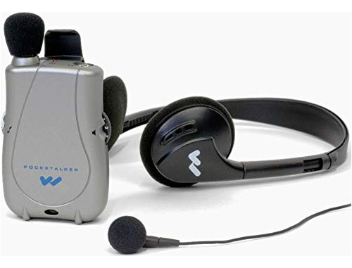 Amplificador Pocketalker Ultra Con Audífonos Y Audífonos