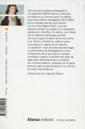 La Repeticion - Kierkegaard - Alianza