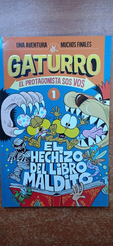 Gaturro El Hechizo Del Libro Maldito 1 Nik Sudamericana