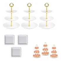 Comprar 6pzs Juego De Soportes Para Pasteles Y Postres