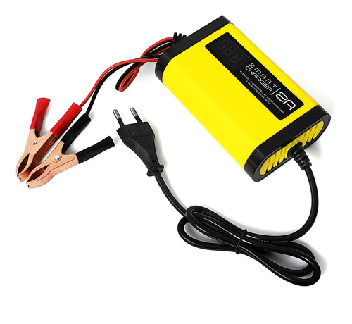 Imagem 4 de 10 de Carregador De Bateria Portatil Carro Moto 12v 2ah Automotivo