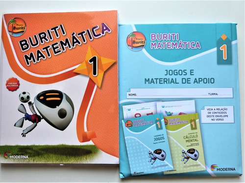 Livro Buriti Matemática 1 Com Dvd E Material De Apoio