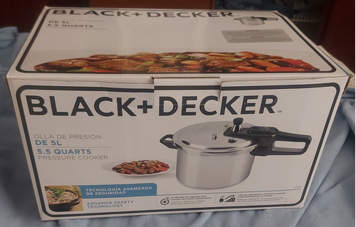 Olla De Presión Black+decker 5 Litros Casi Nueva 