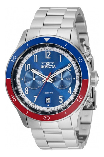 Reloj Para Hombre Invicta Speedway Original Acero Inoxidable