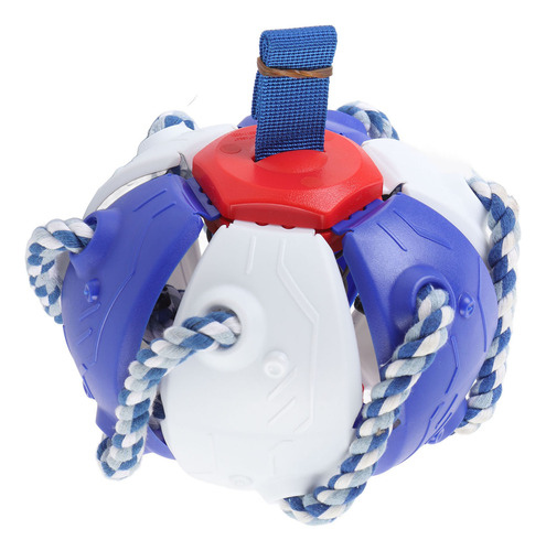 Platillo De Juguete Para Perros Flying Disc Ball, Resistente