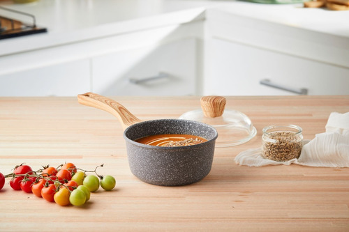 Imagen 3 de 5 de Maestro De Cocina Salserapremium Antiadherente Granito 16 Cm