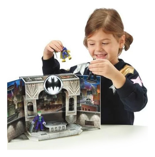 Imaginext Juego Set Sorpresa Ciudad Gótica Fisher 3 Figuras