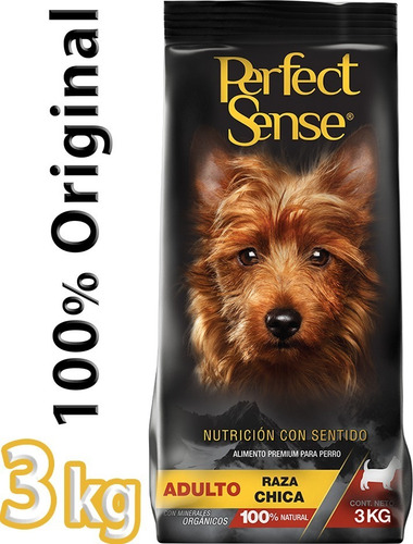 Alimento Perfect Sense Raza Chica para perro adulto de raza pequeña sabor mix en bolsa de 3kg