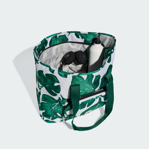 Bolso adidas Casual Leaf Print Mujer Gris Jg1110