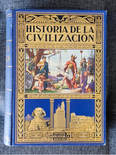 Libro Antiguo Historia De La Civilización 1935, 