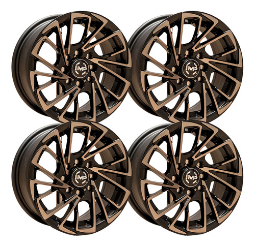 Rines Machine Face Bronze 13 4x100/108 Tsuru, Chevy, Atos